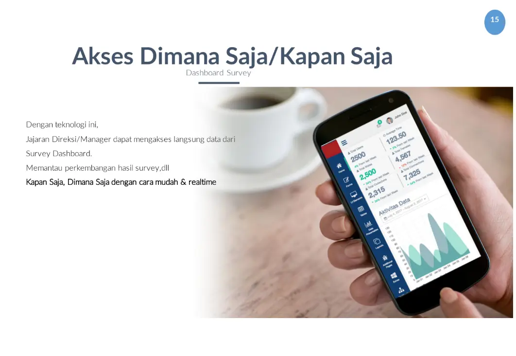 Poltracking (Survey Mobile Apps) mockup 4